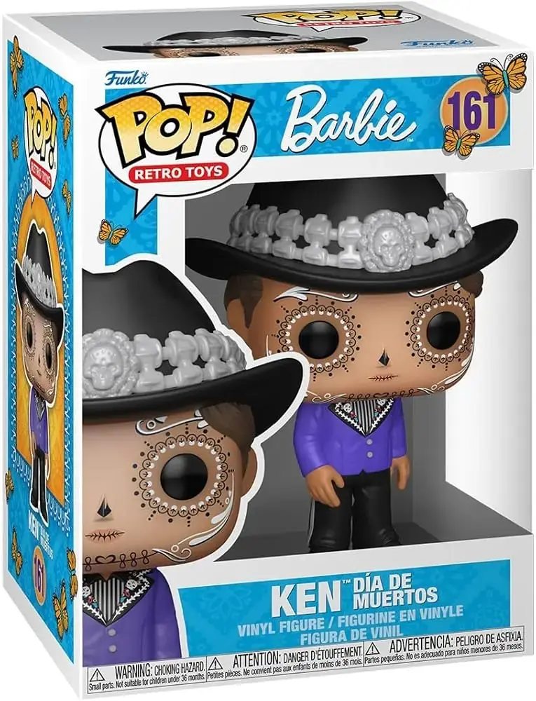 Barbie Ken Dia de Los Muertos POP Figure