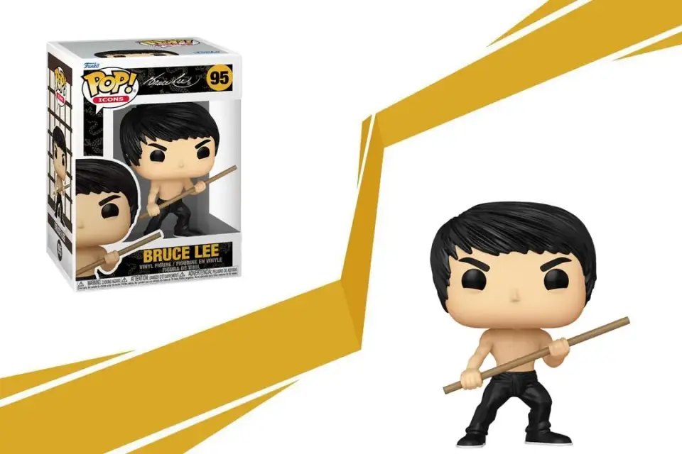 Bruce Lee with Bo Staff POP Figure