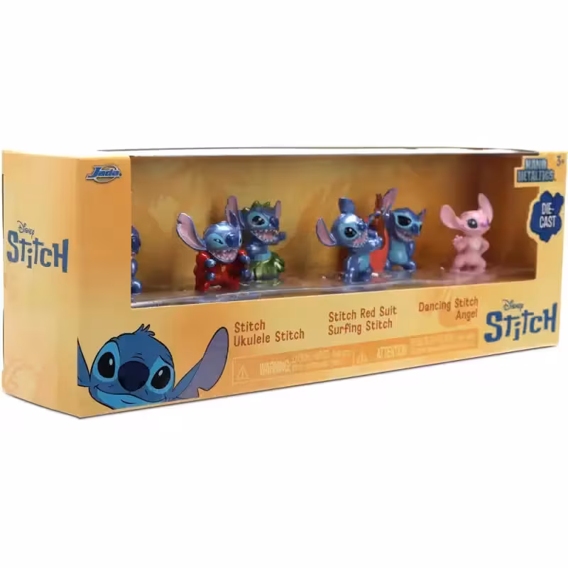 Jada Stitch Nano 6'lı Diorama Figür Paketi