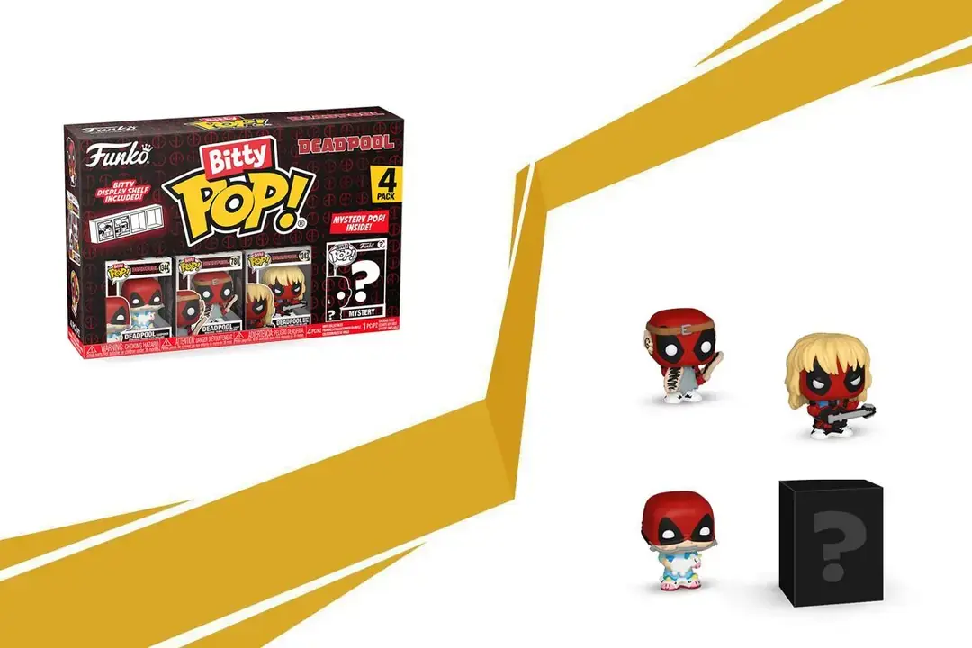 Deadpool Sleepover Bitty 4-Pack Mini POP Figure