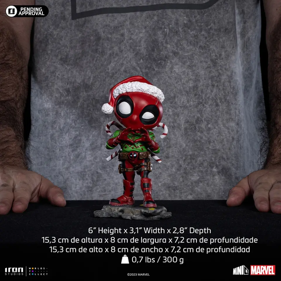 Deadpool (Holidays Version) Marvel Comics Minico Iron Studios