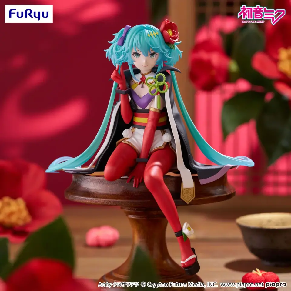 Furyu Vocaloid Hatsune Miku Flower Fairy Camellia Figür
