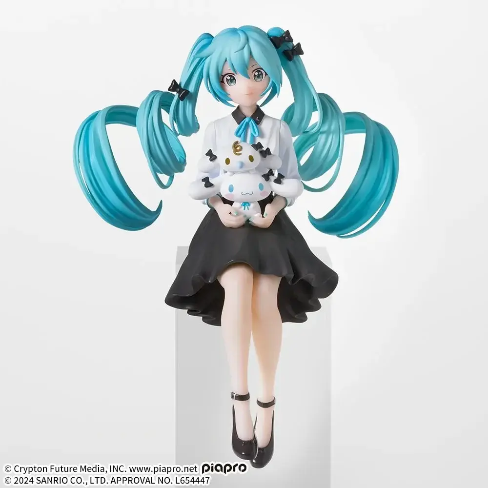 Sega Hatsune Miku x Cinnamoroll Osumashi Version Figür Sanrio Chokonose Premium Figure