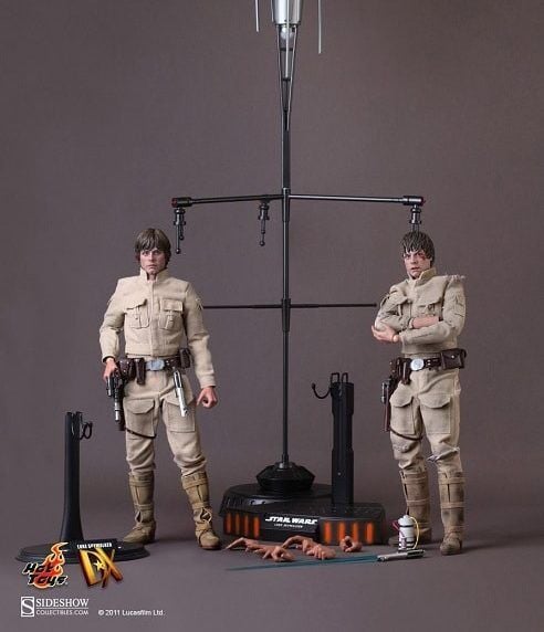 HOT TOYS DX07 LUKE SKYWALKER TWO PACK SIDESHOW EXCLUSIVE