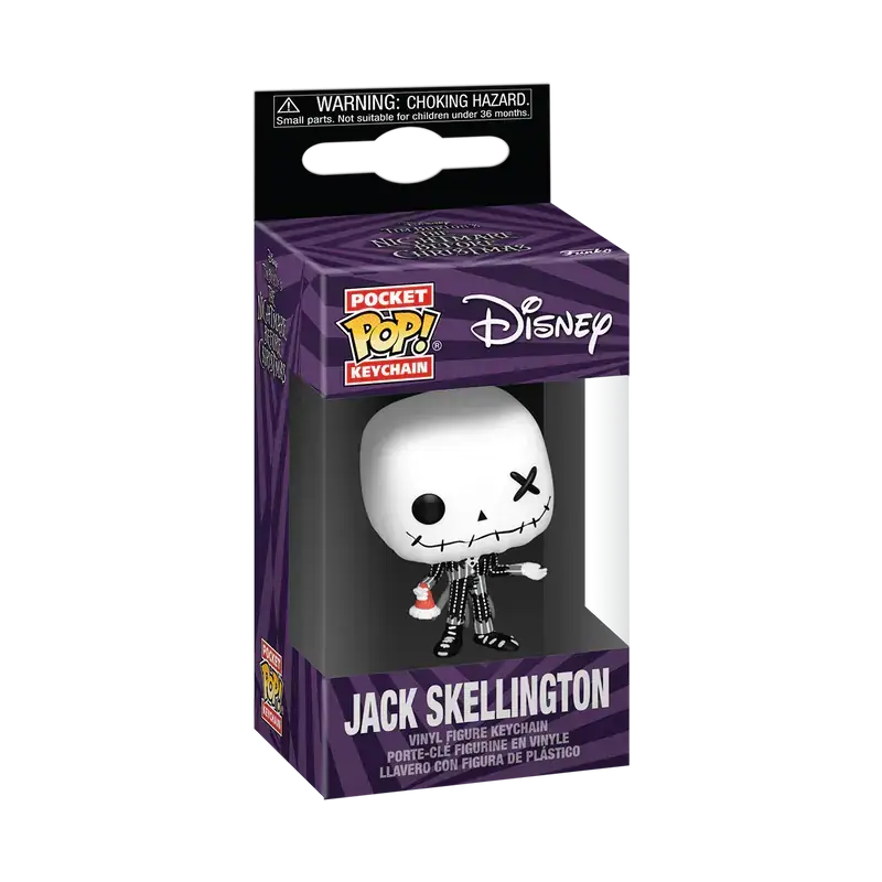 Funko POP Anahtarlık: Jack Skellington (Patchwork)
