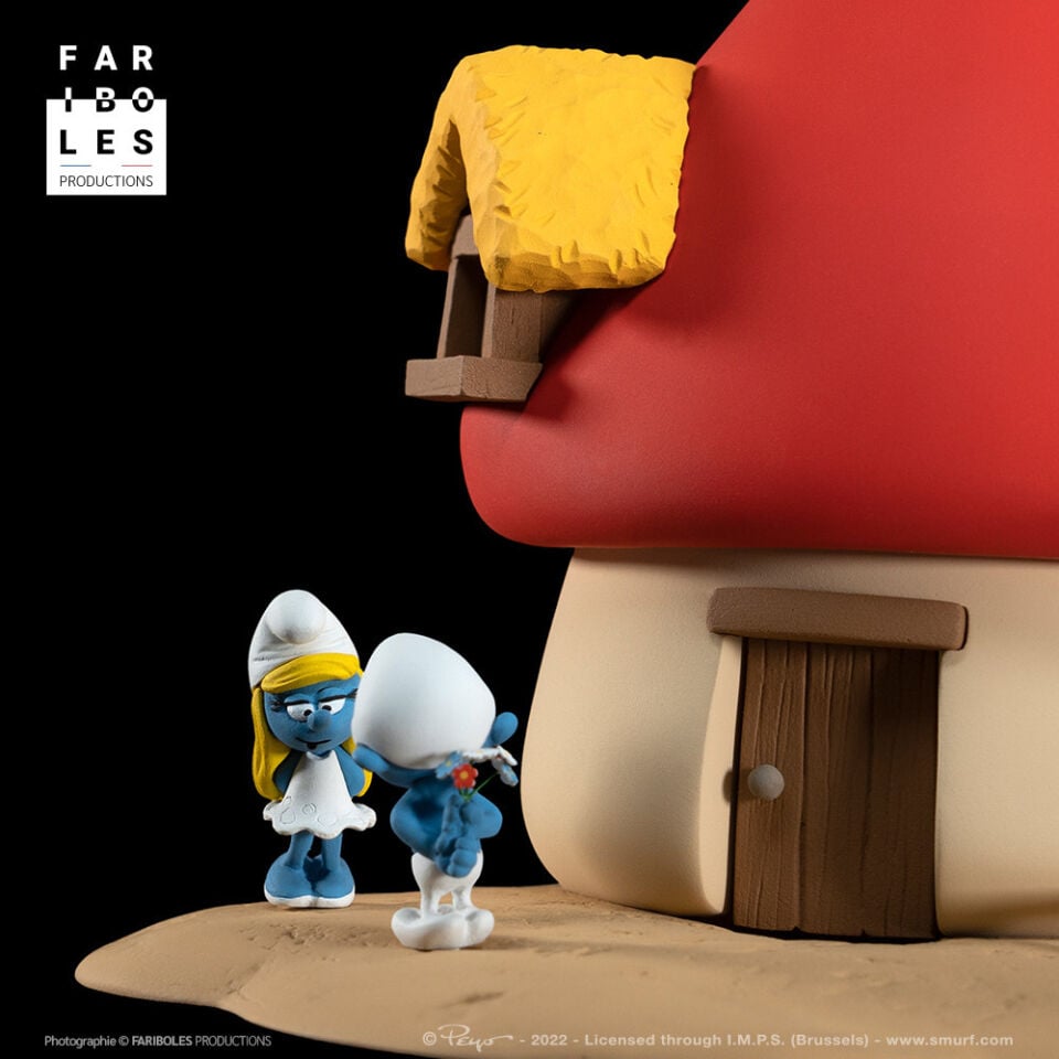 Smurfette's house by Fariboles
