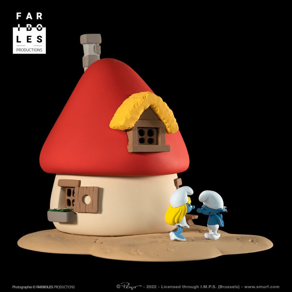 Smurfette's house by Fariboles