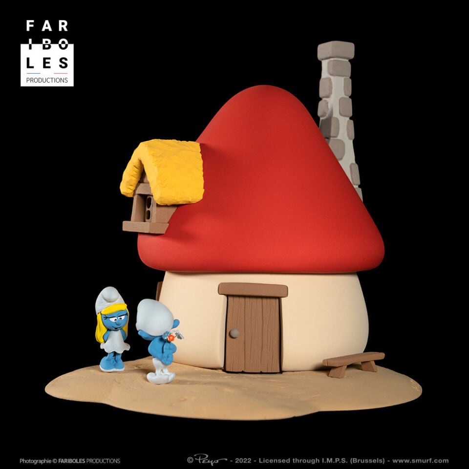 Smurfette's house by Fariboles