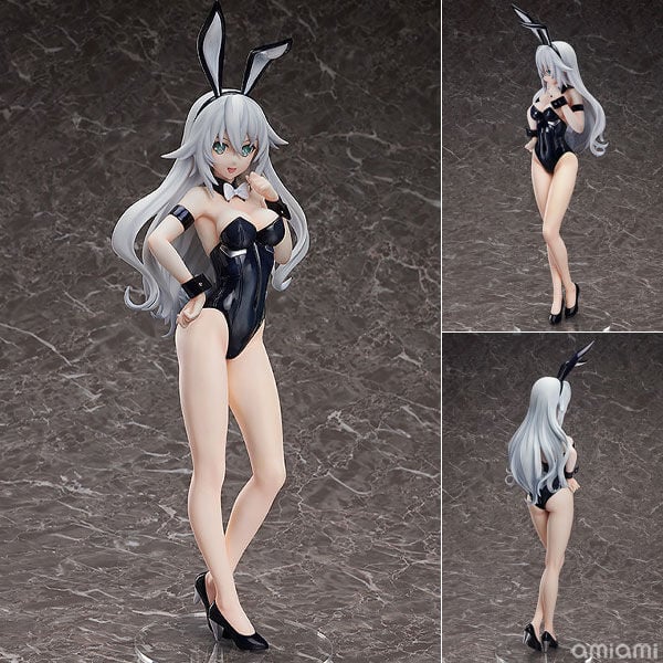 Hyperdimension Neptunia Black Heart Bare Leg Bunny Ver. 1/4 Complete Figure