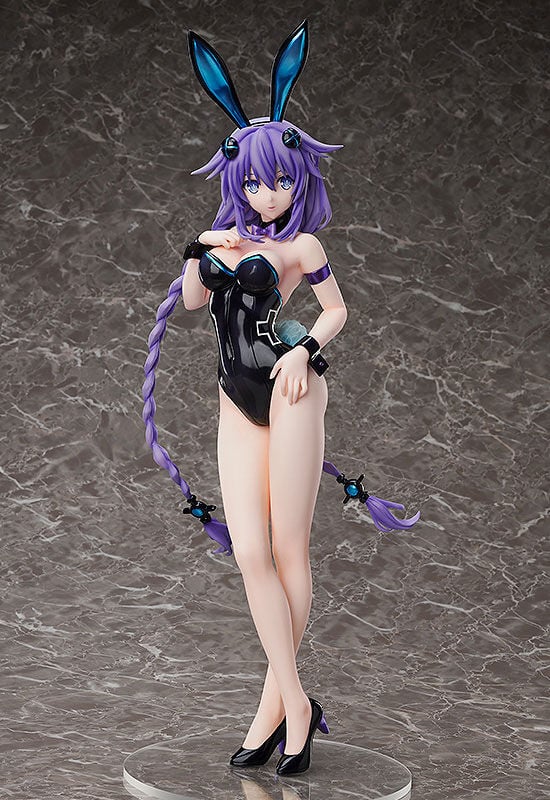 Hyperdimension Neptunia Purple Heart: Bare Leg Bunny Ver. 1/4 Complete Figure