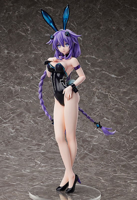 Hyperdimension Neptunia Purple Heart: Bare Leg Bunny Ver. 1/4 Complete Figure