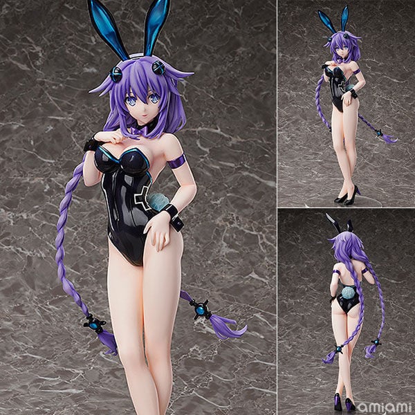 Hyperdimension Neptunia Purple Heart: Bare Leg Bunny Ver. 1/4 Complete Figure