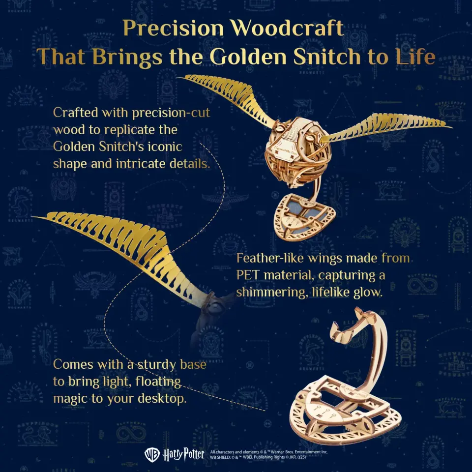 PUREMIND X HARRY POTTER GOLDEN SNITCH