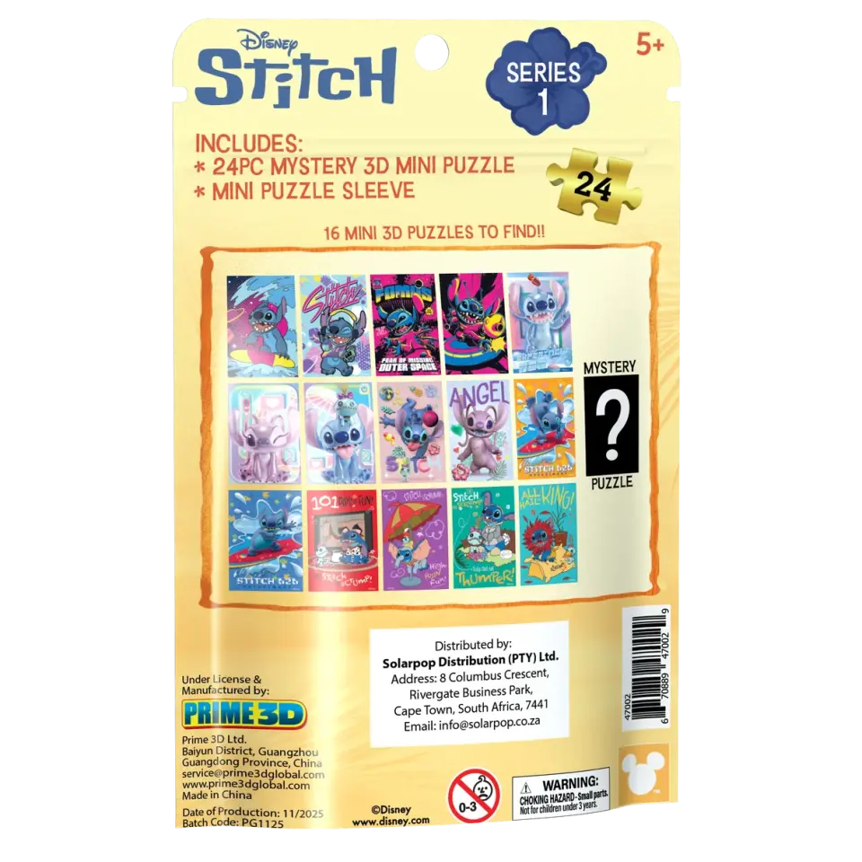 Disney Stitch Mystery 24PC Blind Bag