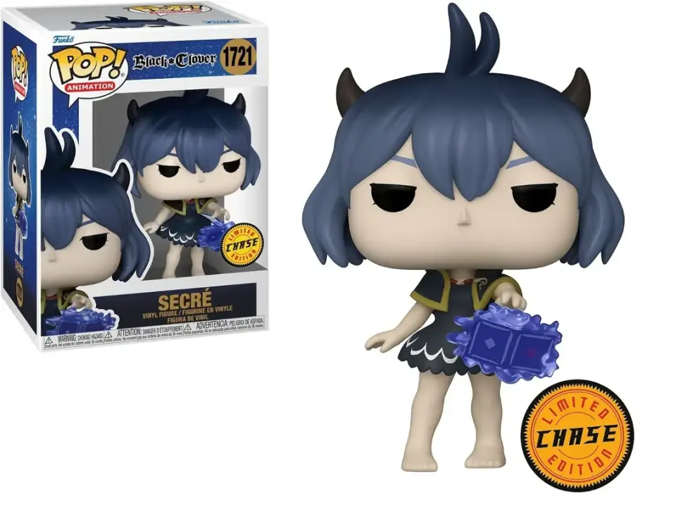 Funko POP! Animation: Black Clover - Secré - CHASE Vinyl Figure #1721