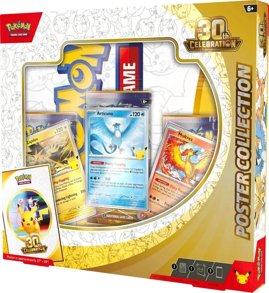 Pokemon - 30th Celebration Poster Collection (İngilizce)