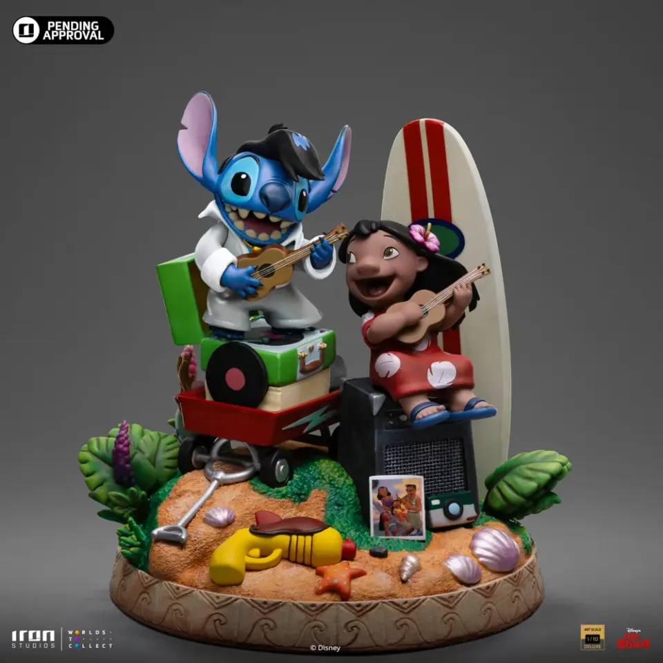 Statue Lilo and Stitch Deluxe Disney Classics Art Scale 1/10 Iron Studios