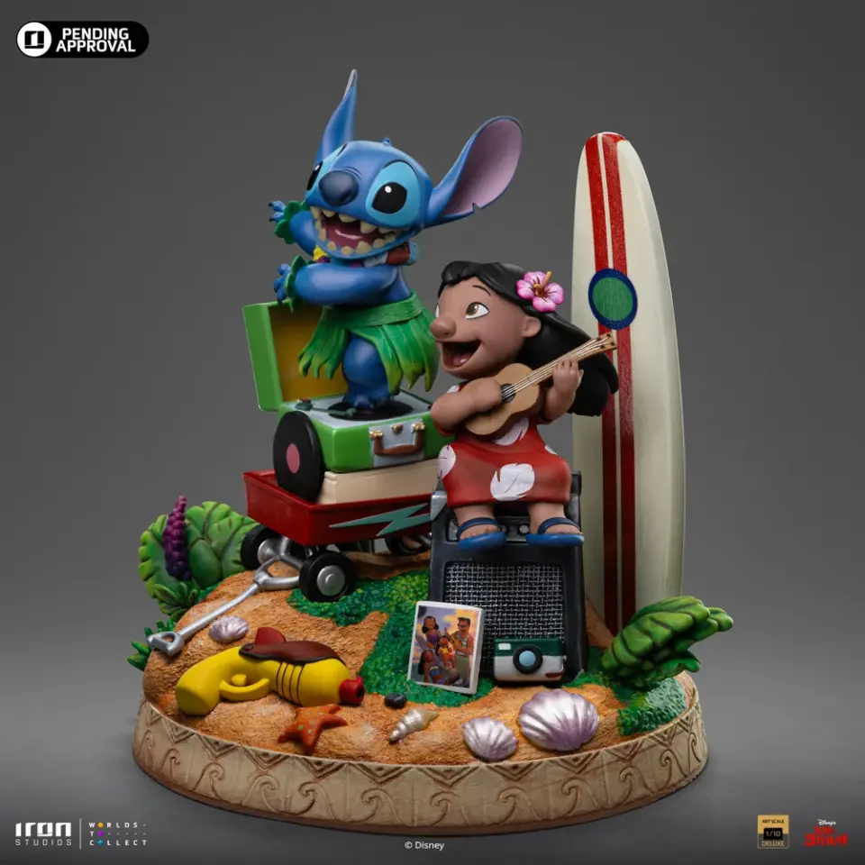 Statue Lilo and Stitch Deluxe Disney Classics Art Scale 1/10 Iron Studios
