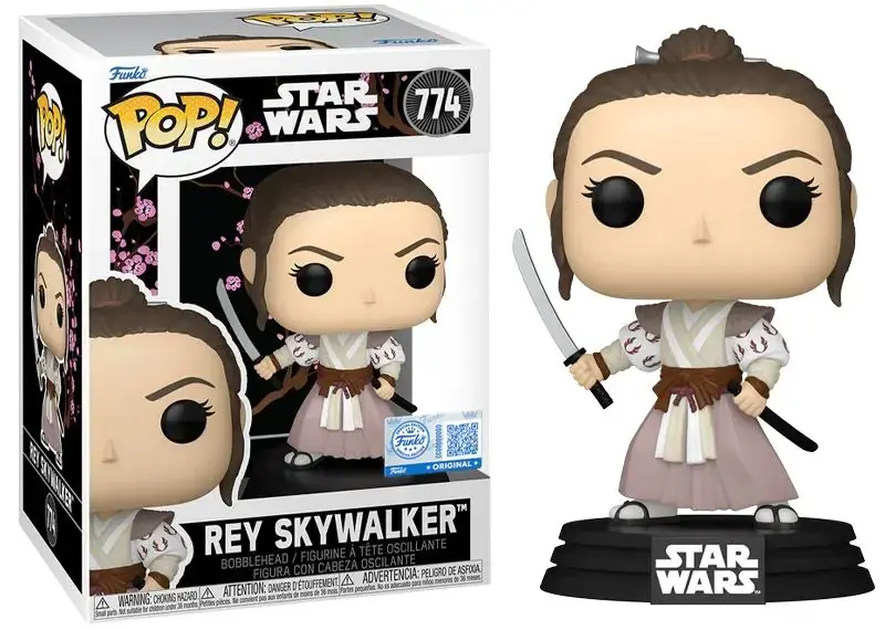 Funko Pop Movies Star Wars - Rey (special Edition) No:774 Bobblehead