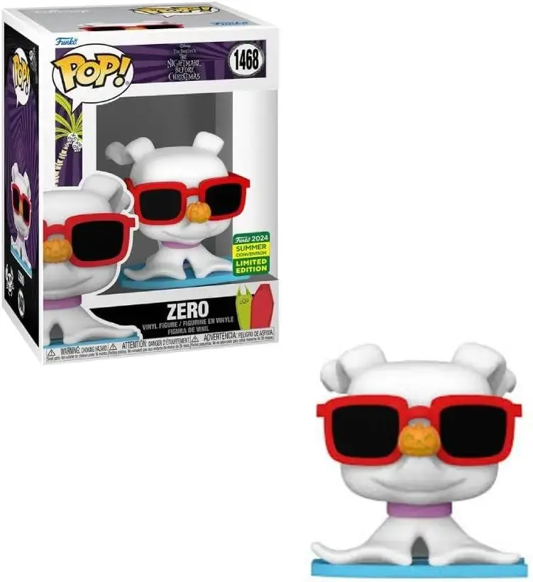Funko Pop Zero Night Before Christmas 2024 Summer Convention Limited Edition 1468