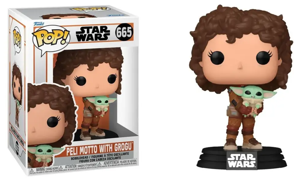 Funko Pop! Star Wars 665 Peli Motto With Grogu